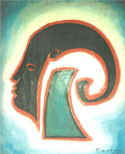 (Étude de masque)